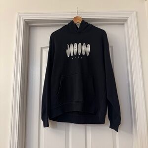 Jordan Gray Hoodie with Red Logo